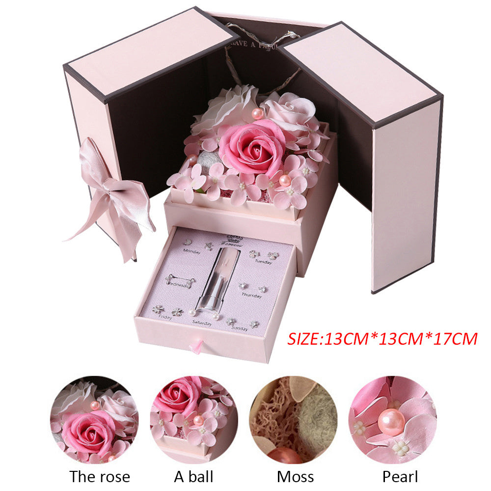Pink Gift Box Christmas Valentine's Day Creative Gift