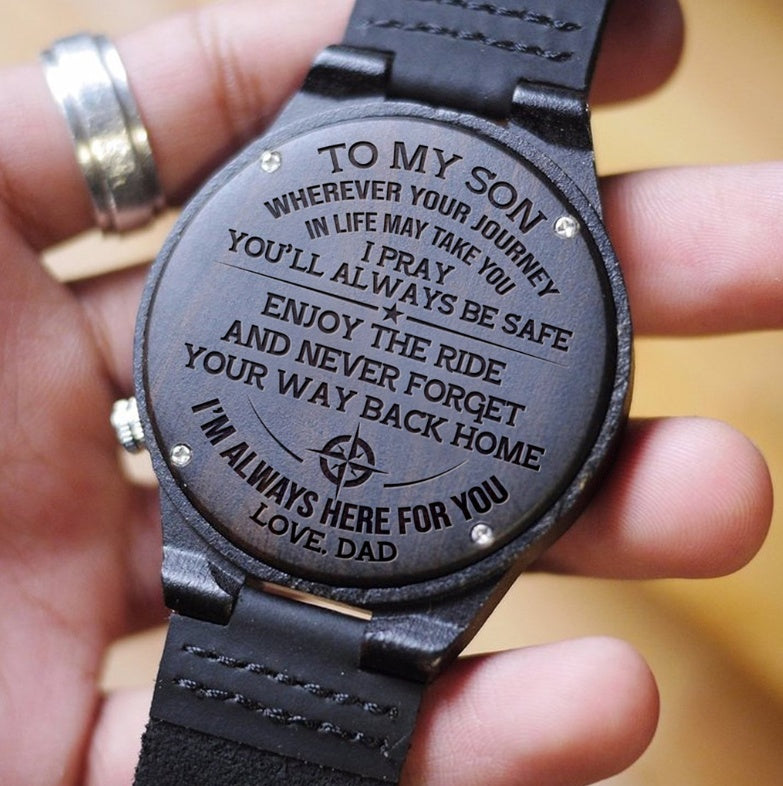 Custom Carved Watch