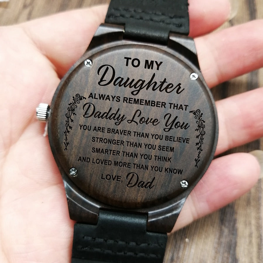 Custom Carved Watch