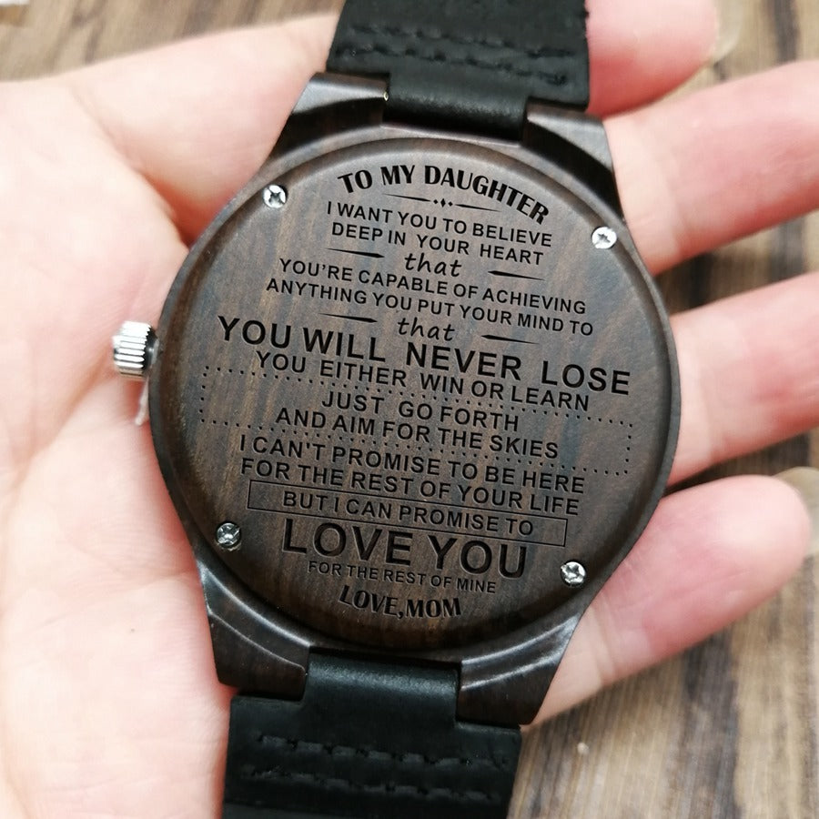 Custom Carved Watch