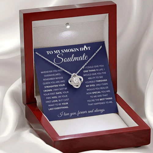 "To My Smokin Hot Soulmate" - Four Leaf Clover Necklace