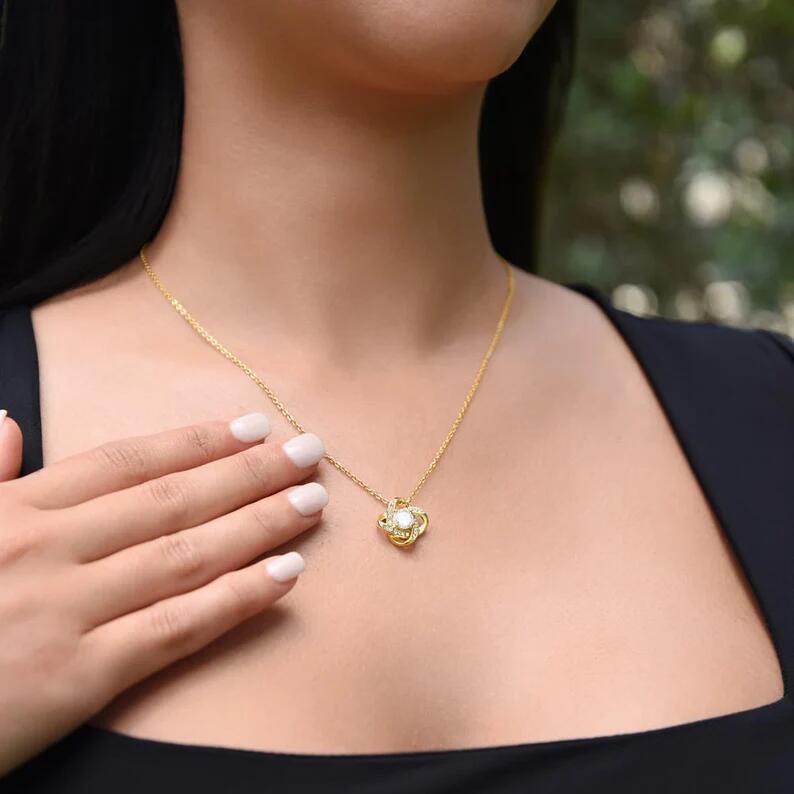 "To My Smokin Hot Soulmate" - Four Leaf Clover Necklace