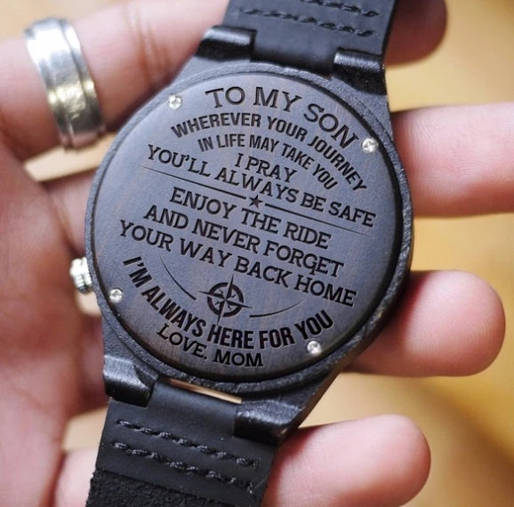 Custom Carved Watch
