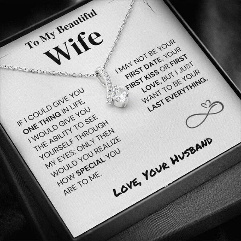 "To My GirlFriend" - Romantic Pendant