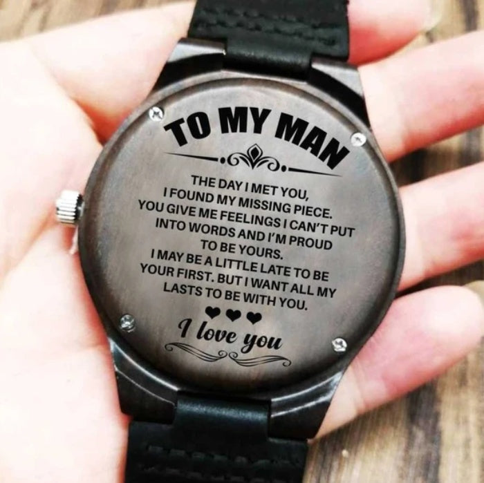 Custom Carved Watch