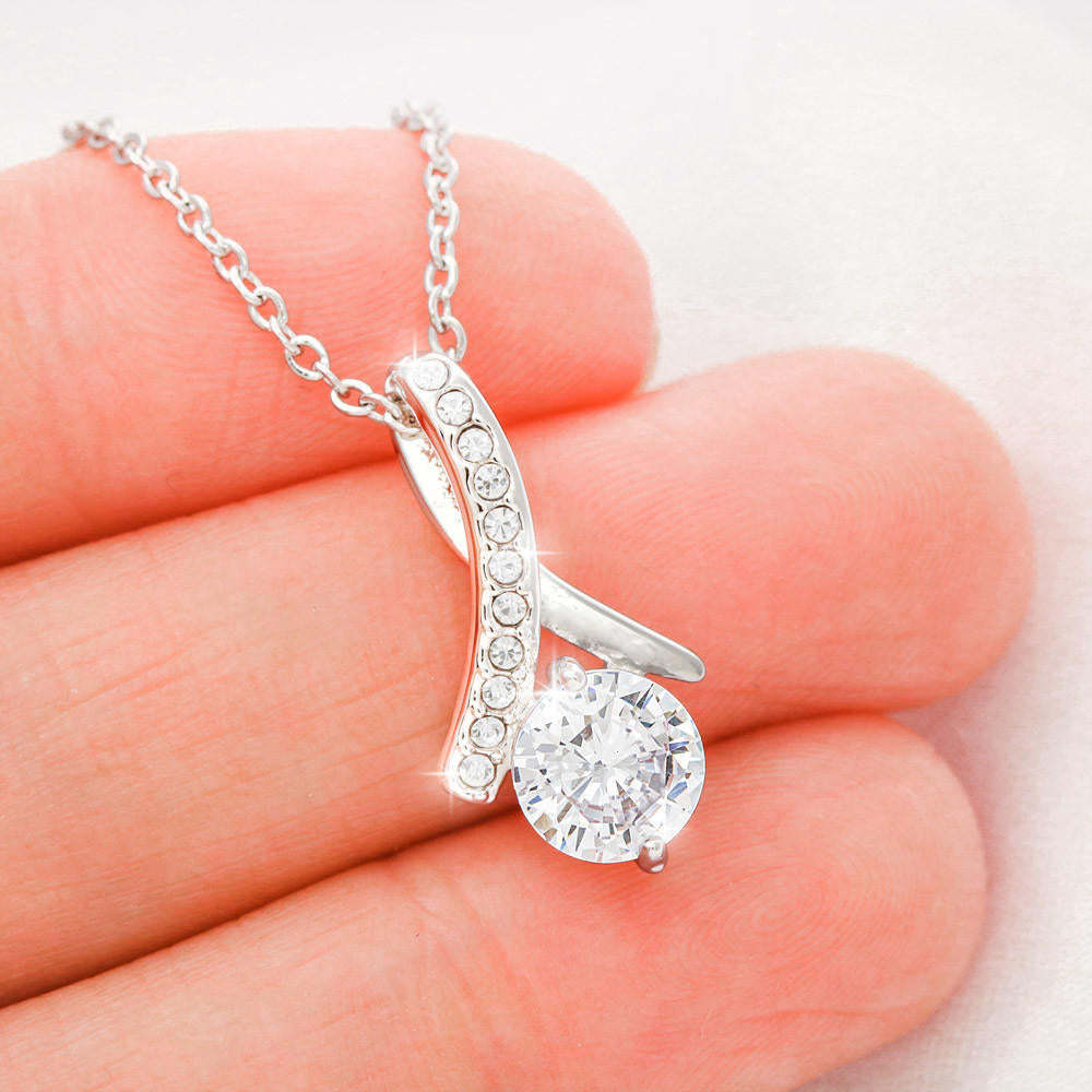 "To My Family" - Diamond Necklace
