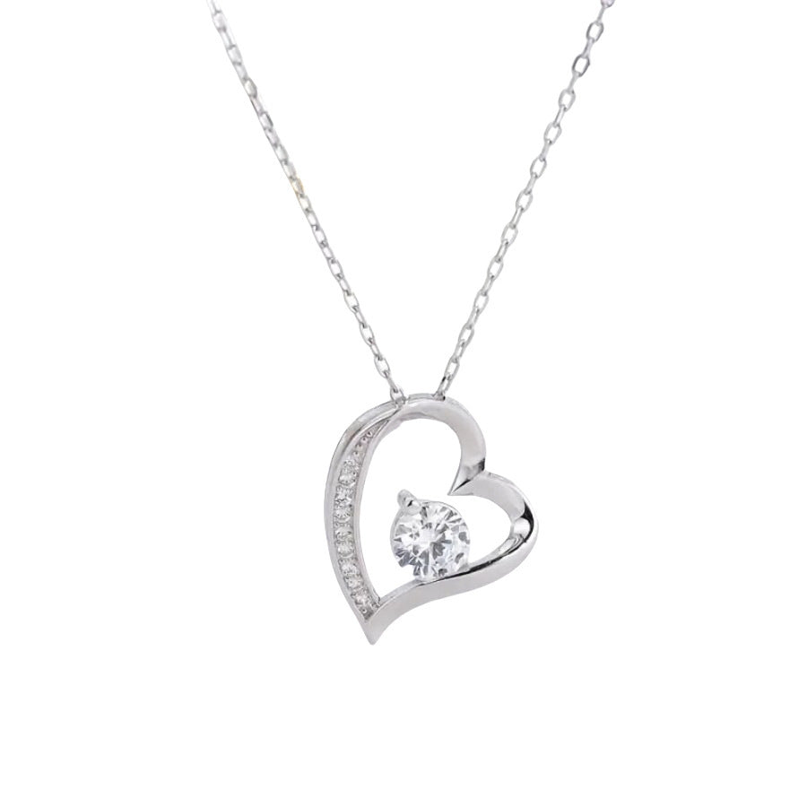 "To My Wife Will You Be My Valentine" - Necklace & Gift Box