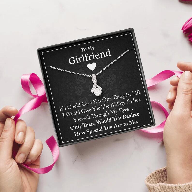 "To My GirlFriend" - Romantic Pendant