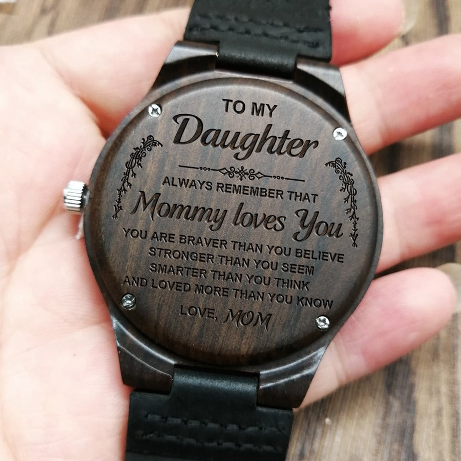 Custom Carved Watch