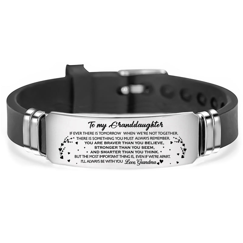 To My Son Daughter Mom Wife Girlfriend Bracelet Wristband