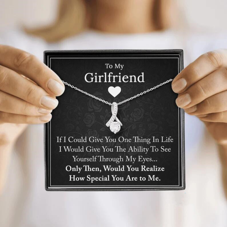 "To My GirlFriend" - Romantic Pendant