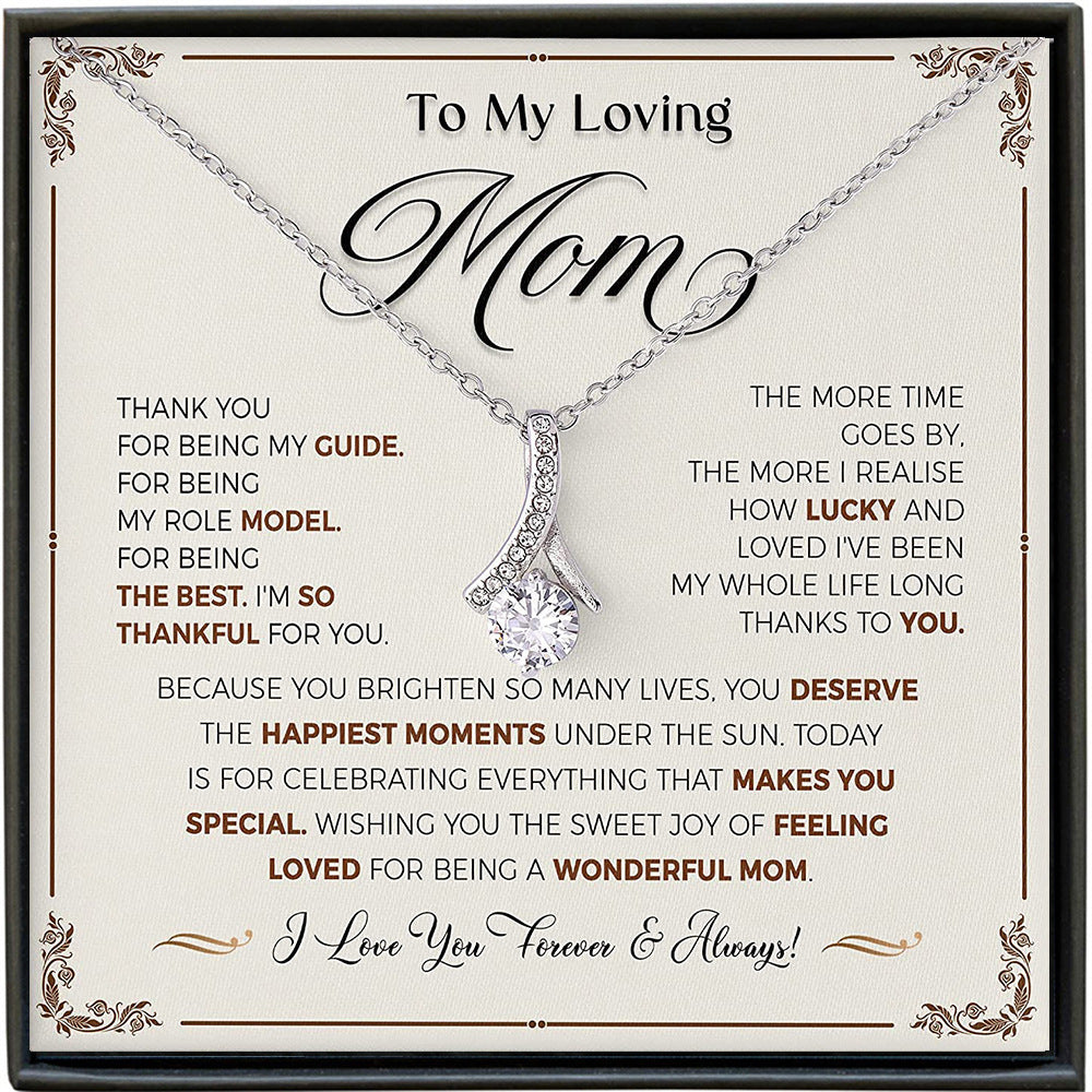 "To My Soulmate" - Herringbone Diamond Necklace