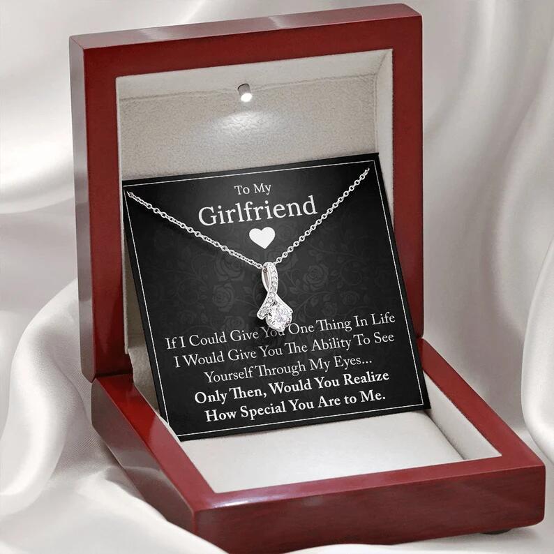 "To My GirlFriend" - Romantic Pendant