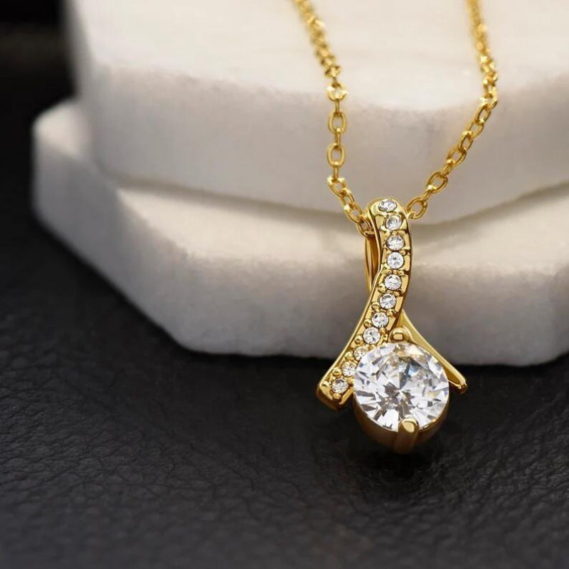 "To My GirlFriend" - Romantic Pendant