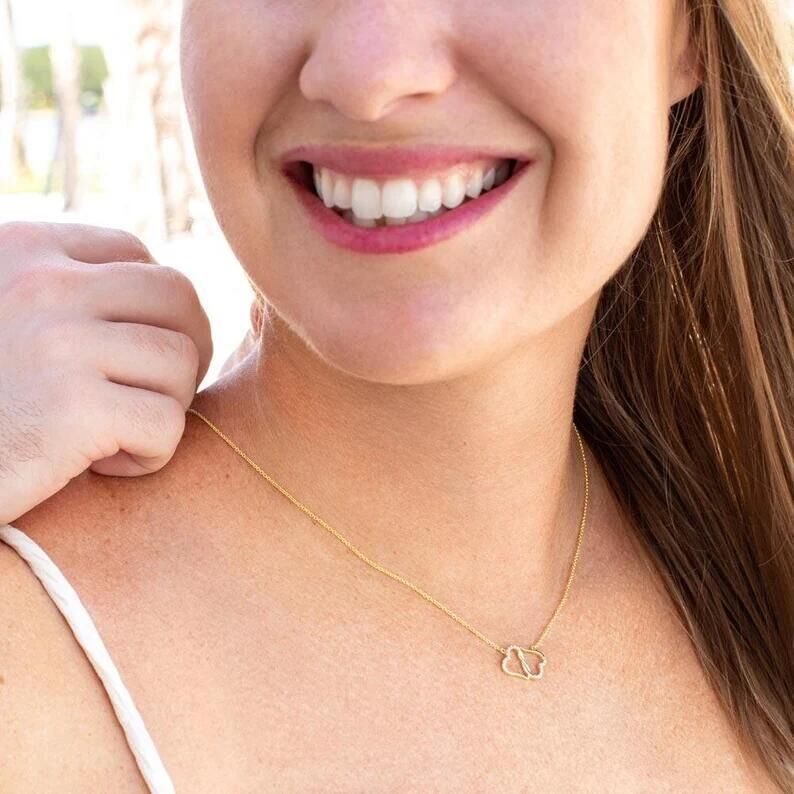 "To My Grandma" - Dual Hearts Chain