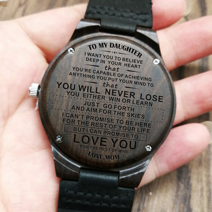 Custom Carved Watch