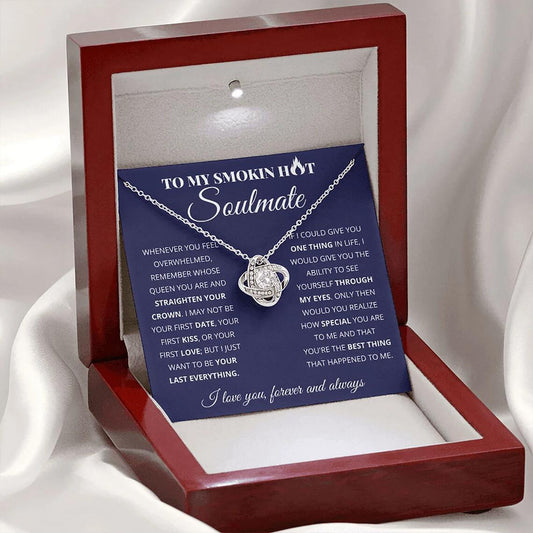 "To My Smokin Hot Soulmate" - Four Leaf Clover Necklace