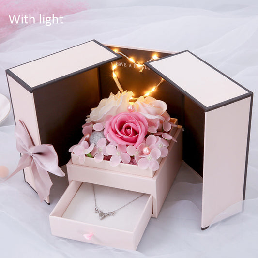 Pink Gift Box Christmas Valentine's Day Creative Gift