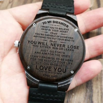 Custom Carved Watch