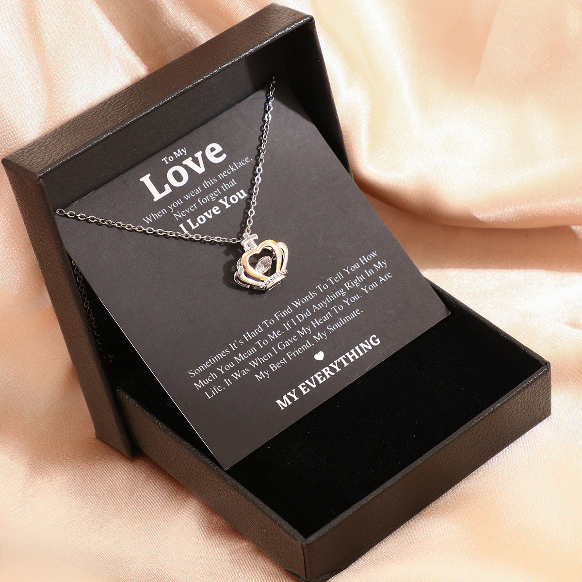 Happy Mothers Day Necklace & Gift Box