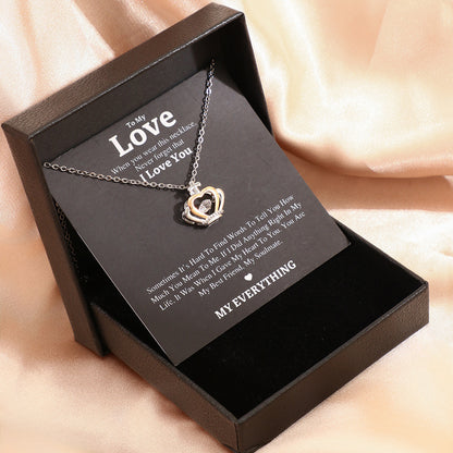 Happy Mothers Day Necklace & Gift Box