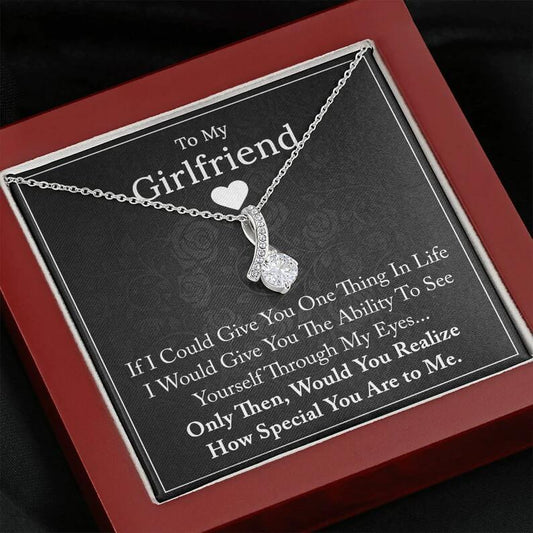 "To My GirlFriend" - Romantic Pendant