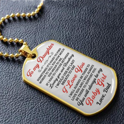 "To My Son" - Stainless Steel Necklace