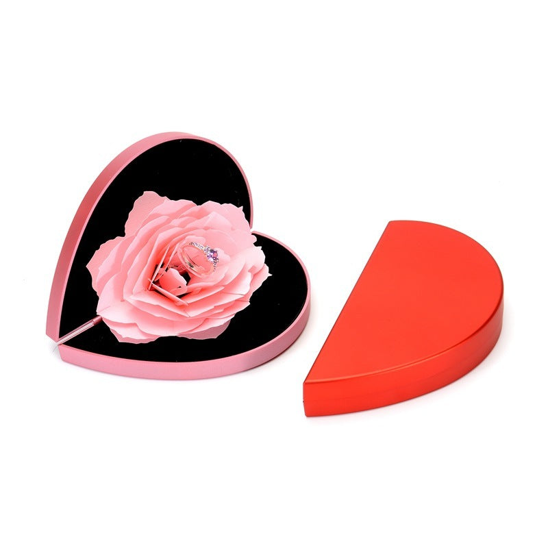 3D Rose Gift Box