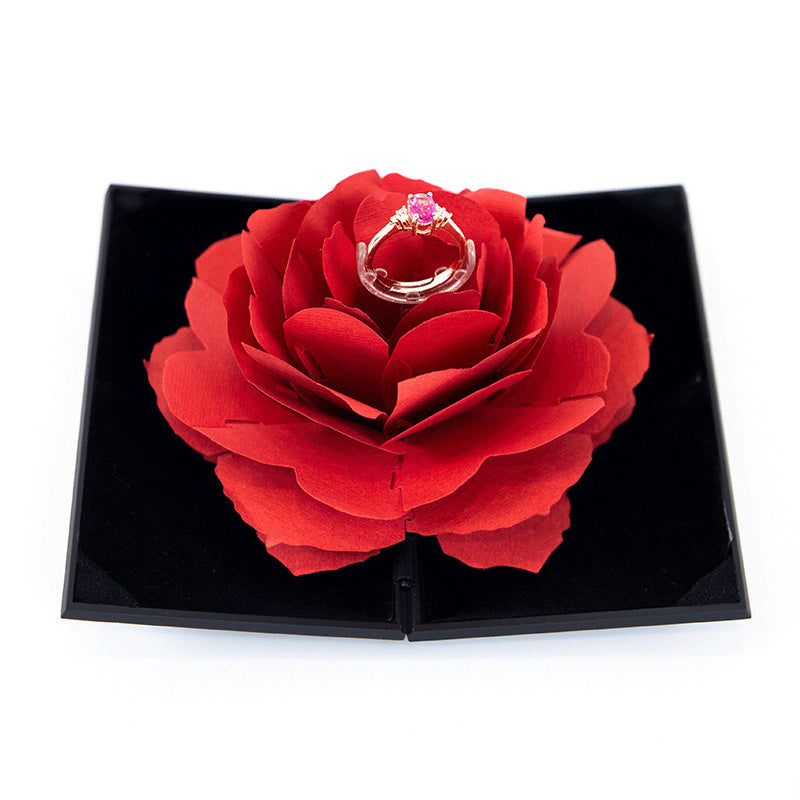 3D Rose Gift Box
