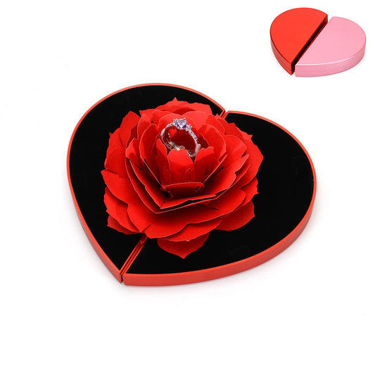 3D Rose Gift Box