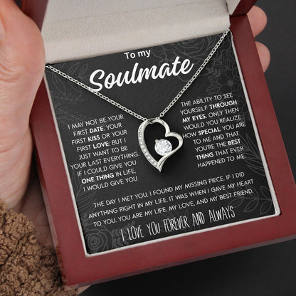 "To My Smokin Hot Soulmate" - Four Leaf Clover Necklace