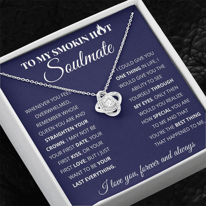"To My Smokin Hot Soulmate" - Four Leaf Clover Necklace