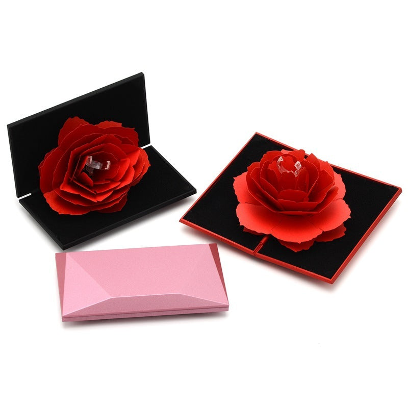 3D Rose Gift Box