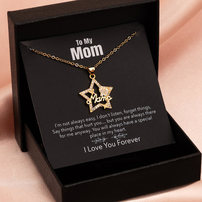 Happy Mothers Day Necklace & Gift Box