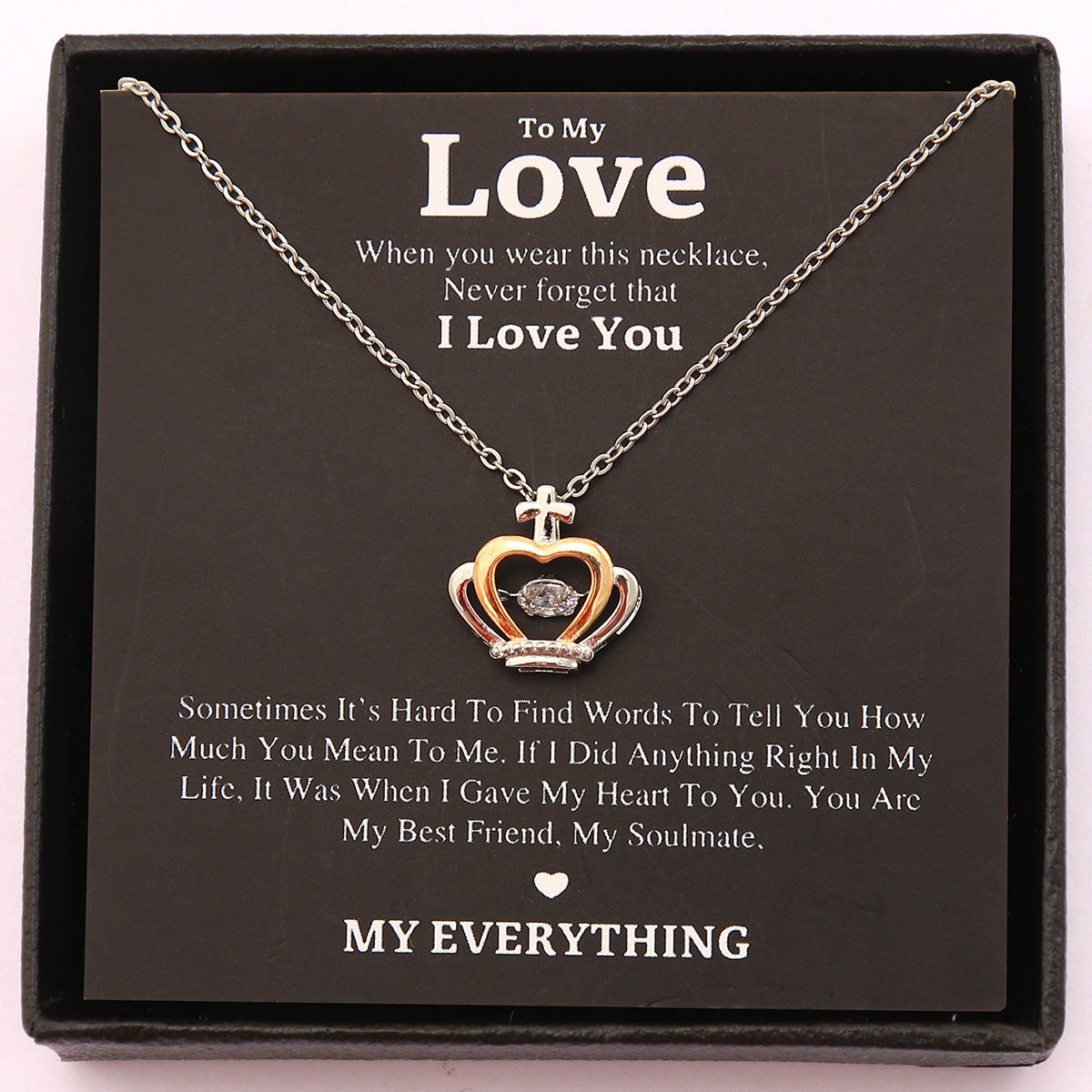 Happy Mothers Day Necklace & Gift Box