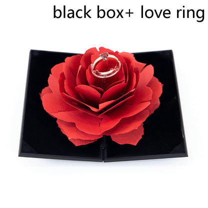 3D Rose Gift Box