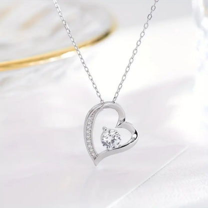"To My Wife Will You Be My Valentine" - Necklace & Gift Box