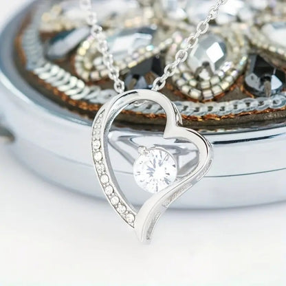 "To My Wife Will You Be My Valentine" - Necklace & Gift Box